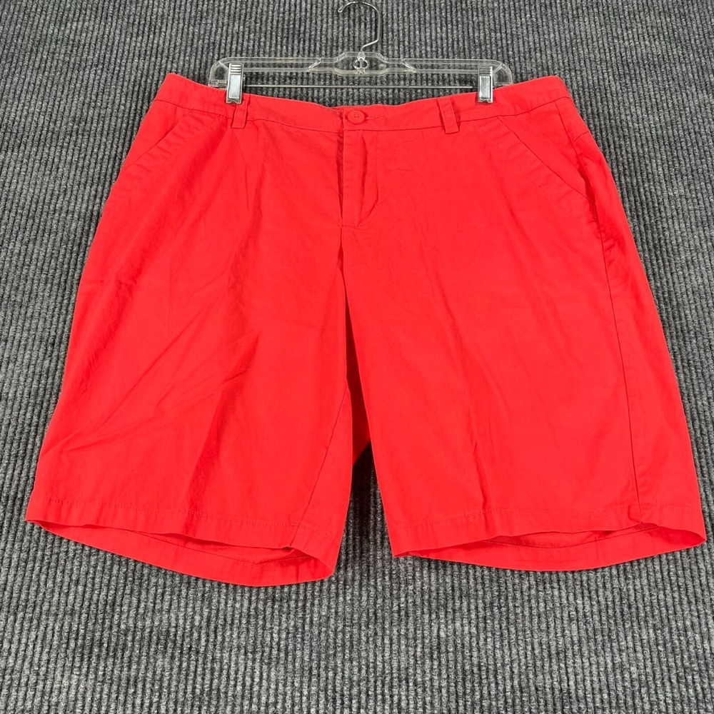 Columbia Shorts Womens Size 16 Pink Outdoor Chino Lightweight Sharp Hiking